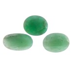 Green Emerald – 14.65 Carats (Ratti-16.19) Panna ~ 3 Pcs Seller Pack